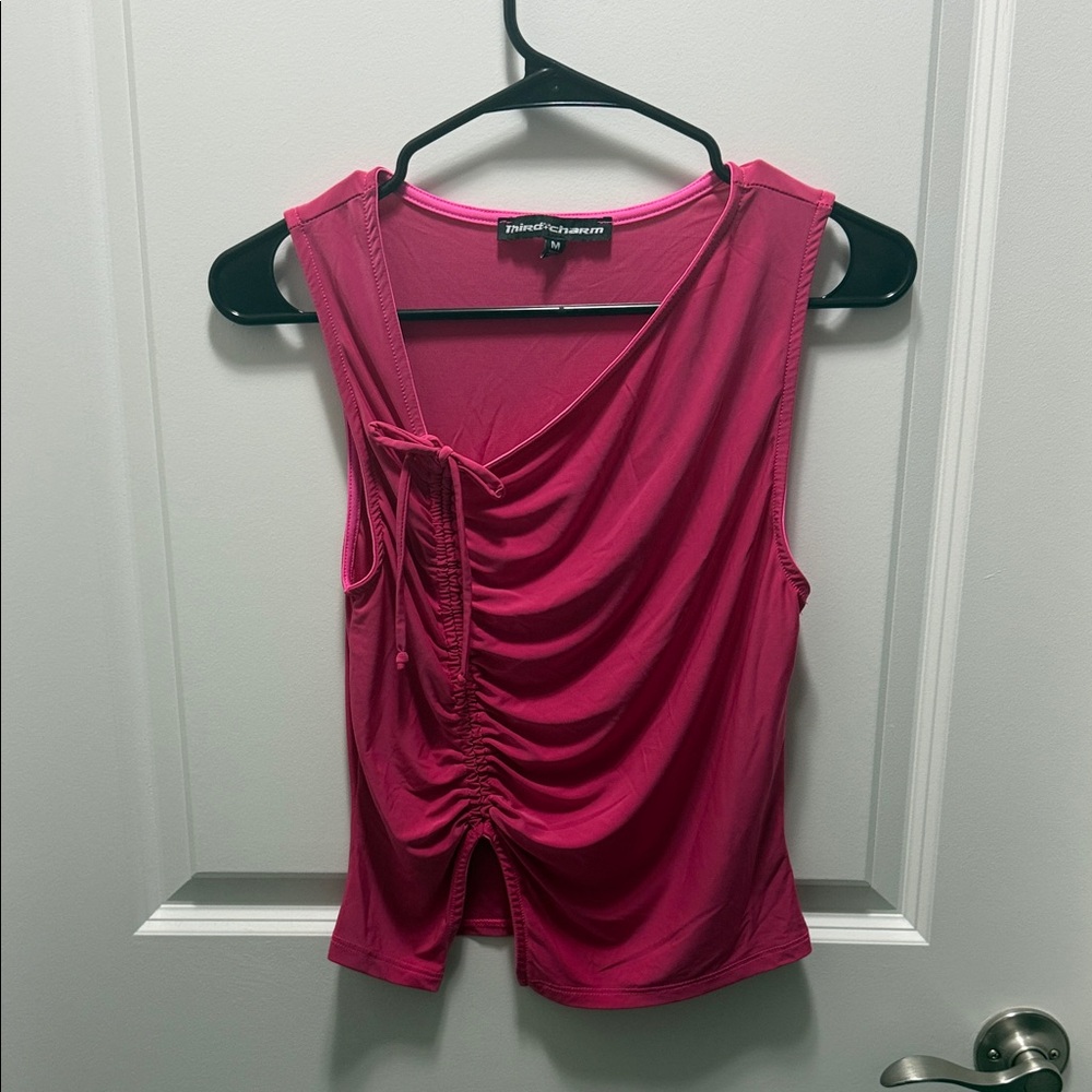 Pink Y2K Top